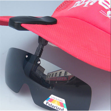 Polarized Hat Visors Sport Clips Cap Clip-on Sunglasses For Fishing Biking Hiking Golf Eyewear  A1