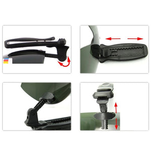 Polarized Hat Visors Sport Clips Cap Clip-on Sunglasses For Fishing Biking Hiking Golf Eyewear  A1