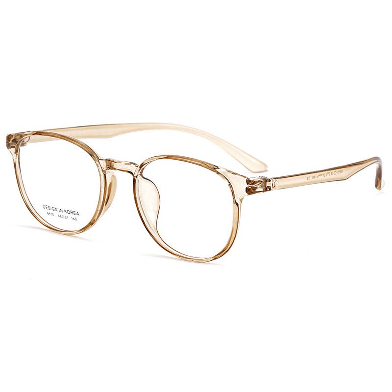 Retro Round Ultralight Plastic Frame Glasses Men and Women Style Full Rim Myopia Spectacles Selling