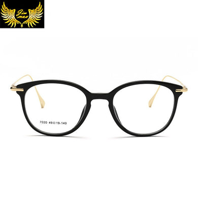 New Arrival TR90 Retro Style Memory Women Eye Glasses Frame Quality Fashion Round Style Spectacle Round Eyewear For Women