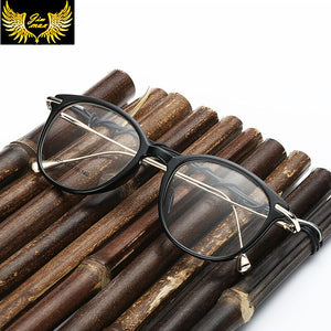 New Arrival TR90 Retro Style Memory Women Eye Glasses Frame Quality Fashion Round Style Spectacle Round Eyewear For Women