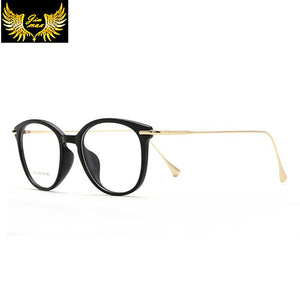 New Arrival TR90 Retro Style Memory Women Eye Glasses Frame Quality Fashion Round Style Spectacle Round Eyewear For Women