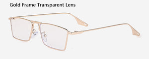 Arrive Metal Sunglasses for Women Men Rectangle Long Legs Popular Dark Glasses Driving Travel Fishing Spectacles