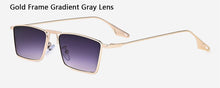 Load image into Gallery viewer, Arrive Metal Sunglasses for Women Men Rectangle Long Legs Popular Dark Glasses Driving Travel Fishing Spectacles