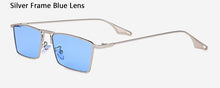 Load image into Gallery viewer, Arrive Metal Sunglasses for Women Men Rectangle Long Legs Popular Dark Glasses Driving Travel Fishing Spectacles