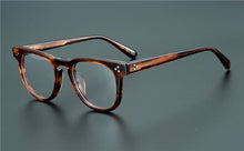 Carica l'immagine nel visualizzatore di Gallery, Arrive Original Limited Edtion Vintage Acetate Eyeglass Frame Dudel Hand Made Women Men Retro Square Design Top-