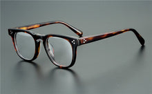 Carica l'immagine nel visualizzatore di Gallery, Arrive Original Limited Edtion Vintage Acetate Eyeglass Frame Dudel Hand Made Women Men Retro Square Design Top-