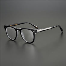 Carica l'immagine nel visualizzatore di Gallery, Arrive Original Limited Edtion Vintage Acetate Eyeglass Frame Dudel Hand Made Women Men Retro Square Design Top-