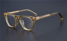 Carica l'immagine nel visualizzatore di Gallery, Arrive Original Limited Edtion Vintage Acetate Eyeglass Frame Dudel Hand Made Women Men Retro Square Design Top-