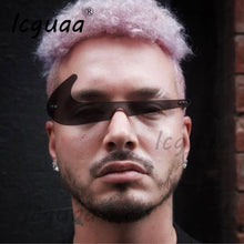Load image into Gallery viewer, Arrived Funny Sunglasses Rimless Sport Brand Designer For Outdoor Sun Glasses цветные очки необычные Sunglasses