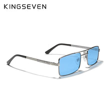 Load image into Gallery viewer, Arrived KINGSEVEN Polarized Sunglasses Stainless Steel Vintage Frame Brand Rectangle Design Driving Fishing Sun glasses N760