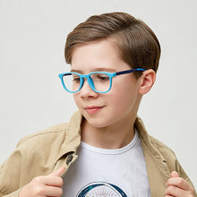Carica l&#39;immagine nel visualizzatore di Gallery, New Baby Anti-blue Light Glasses for Children Soft Frame Goggle Plain Silicone Glasses Kids Eye Fame Eywear Fashion