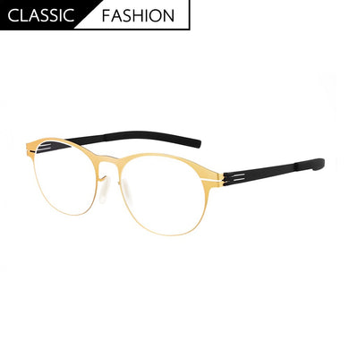 Berlin Brand Men's Glasses Frame Handmade No Screw Business Optical Prescription Eyeglasses Women Spectacle oculos de grau