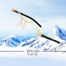 Load image into Gallery viewer, Berlin Brand Men&#39;s Glasses Frame Handmade No Screw Business Optical Prescription Eyeglasses Women Spectacle oculos de grau