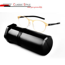 Load image into Gallery viewer, Berlin Brand Men&#39;s Glasses Frame Handmade No Screw Business Optical Prescription Eyeglasses Women Spectacle oculos de grau