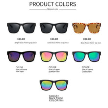 Carica l&#39;immagine nel visualizzatore di Gallery, Big Frame Square Women Sunglasses Retro Brand Designer Square Sun Glasses Men Classic Black Glasses Shades UV400
