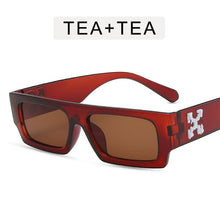 Load image into Gallery viewer, Black/white Rectangle Sunglasses Man Driving Shades Male Sun Glasses Brand Designer Fishing Travel Vintage Oculos De Sol