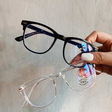 Carica l&#39;immagine nel visualizzatore di Gallery, Blue Light Blocking Glasses Frame Oversized Women&#39;s Eyeglasses Transparent Computer Anti Blu-Ray Men Spectacles Frames