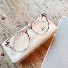 Carica l&#39;immagine nel visualizzatore di Gallery, Blue Light Blocking Glasses Frame Oversized Women&#39;s Eyeglasses Transparent Computer Anti Blu-Ray Men Spectacles Frames