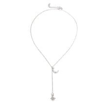 Load image into Gallery viewer, New Boho Jewelry Multi Layer Crystal Moon Star Choker Necklaces for Women Vintage Fashion Pendant Vintage Collier Necklace