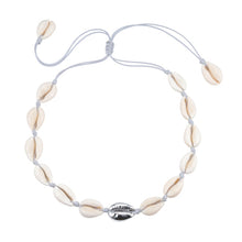 Load image into Gallery viewer, New Boho Shells Neckalce Women Summer Beach Conch Shell Choker Black White Rope Collar Chain Natural Seashell Necklaces Jewelry