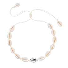 Load image into Gallery viewer, New Boho Shells Neckalce Women Summer Beach Conch Shell Choker Black White Rope Collar Chain Natural Seashell Necklaces Jewelry