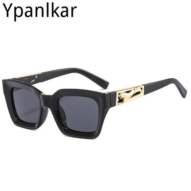 Brand Design European and American Box Men's and Women's Modern Sunglasses Cheetah Decorated Sunglasses Sunglas