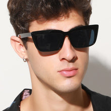 Carica l&#39;immagine nel visualizzatore di Gallery, Brand Designer Cat Eye Sunglasses Personality Fluorescent Green Simple Frame Sun Glasses  Female Glasses Male UV400