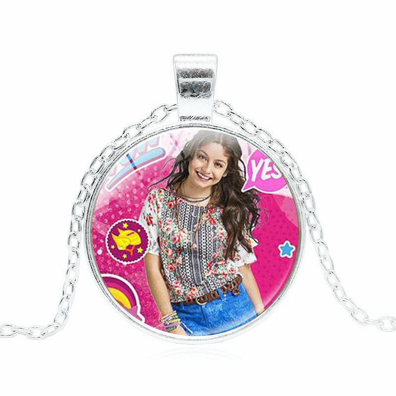 New Brand Soy Luna Necklace Elenco De Soy Luna Pendant Necklace Glass Cabochon Steampunk Dome Jewelry for Women Gift