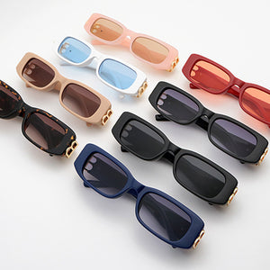 Brand Women's Sunglasses BB Classic 2023Men's Sun glasses UV400 Ins Travel Sports Square Retro Rectangle Sunglasses