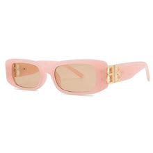 Carica l&#39;immagine nel visualizzatore di Gallery, Brand Women&#39;s Sunglasses BB Classic 2023Men&#39;s Sun glasses UV400 Ins Travel Sports Square Retro Rectangle Sunglasses