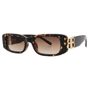 Brand Women's Sunglasses BB Classic 2023Men's Sun glasses UV400 Ins Travel Sports Square Retro Rectangle Sunglasses