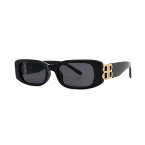 Brand Women's Sunglasses BB Classic 2023Men's Sun glasses UV400 Ins Travel Sports Square Retro Rectangle Sunglasses