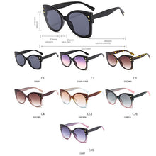 Load image into Gallery viewer, Butterfly Plastic Womens Sunglasses Vintage  Trend Ladies Outdoor Personality  Glasses