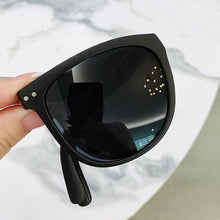 Load image into Gallery viewer, Cat Eye Folding Sunglasses Women 2023 Brand Designer Portable Travel Sun Glasses Night Vision Driving Mirror Eyewear