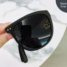 Load image into Gallery viewer, Cat Eye Folding Sunglasses Women 2023 Brand Designer Portable Travel Sun Glasses Night Vision Driving Mirror Eyewear