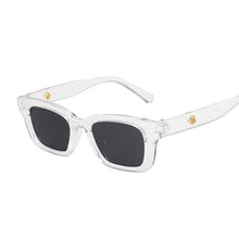 Load image into Gallery viewer, Cat Eye Rectangle Vintage Sunglasses Women Brand Designer Retro Points Clear Green Sun Glasses Female Lady Eyeglass
