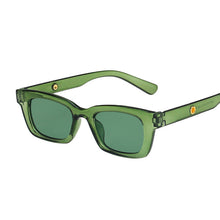 Load image into Gallery viewer, Cat Eye Rectangle Vintage Sunglasses Women Brand Designer Retro Points Clear Green Sun Glasses Female Lady Eyeglass