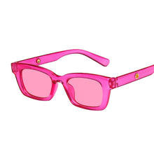 Load image into Gallery viewer, Cat Eye Rectangle Vintage Sunglasses Women Brand Designer Retro Points Clear Green Sun Glasses Female Lady Eyeglass