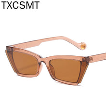 Load image into Gallery viewer, Cat Eye Small Frame Sunglasses Women Men Flying Wing Lenses Personalized Sun Glasses Eyewear Glasses UV400