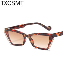 Load image into Gallery viewer, Cat Eye Small Frame Sunglasses Women Men Flying Wing Lenses Personalized Sun Glasses Eyewear Glasses UV400