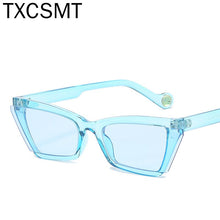 Load image into Gallery viewer, Cat Eye Small Frame Sunglasses Women Men Flying Wing Lenses Personalized Sun Glasses Eyewear Glasses UV400