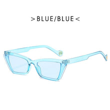 Load image into Gallery viewer, Cat Eye Small Frame Sunglasses Women Men Flying Wing Lenses Personalized Sun Glasses Eyewear Glasses UV400
