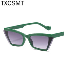 Load image into Gallery viewer, Cat Eye Small Frame Sunglasses Women Men Flying Wing Lenses Personalized Sun Glasses Eyewear Glasses UV400