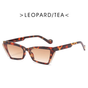 Cat Eye Small Frame Sunglasses Women Men Flying Wing Lenses Personalized Sun Glasses Eyewear Glasses UV400