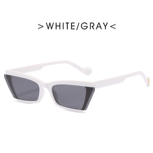 Cat Eye Small Frame Sunglasses Women Men Flying Wing Lenses Personalized Sun Glasses Eyewear Glasses UV400