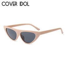 Load image into Gallery viewer, Cat Eye Sunglasses For Women Classic Stylish Flat Top Sun Glasses Cateye Designer Sunglass UV400 Oculos de Sol