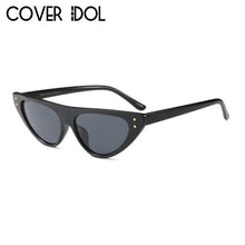 Load image into Gallery viewer, Cat Eye Sunglasses For Women Classic Stylish Flat Top Sun Glasses Cateye Designer Sunglass UV400 Oculos de Sol