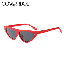 Load image into Gallery viewer, Cat Eye Sunglasses For Women Classic Stylish Flat Top Sun Glasses Cateye Designer Sunglass UV400 Oculos de Sol