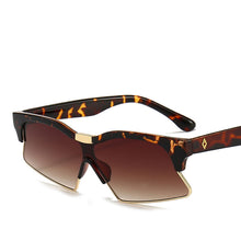 Load image into Gallery viewer, Cat Eye Sunglasses Triangle  Olive Green Eye Glasses Irregular PC Brand Designer Female Glasses Oculos De Sol UV400